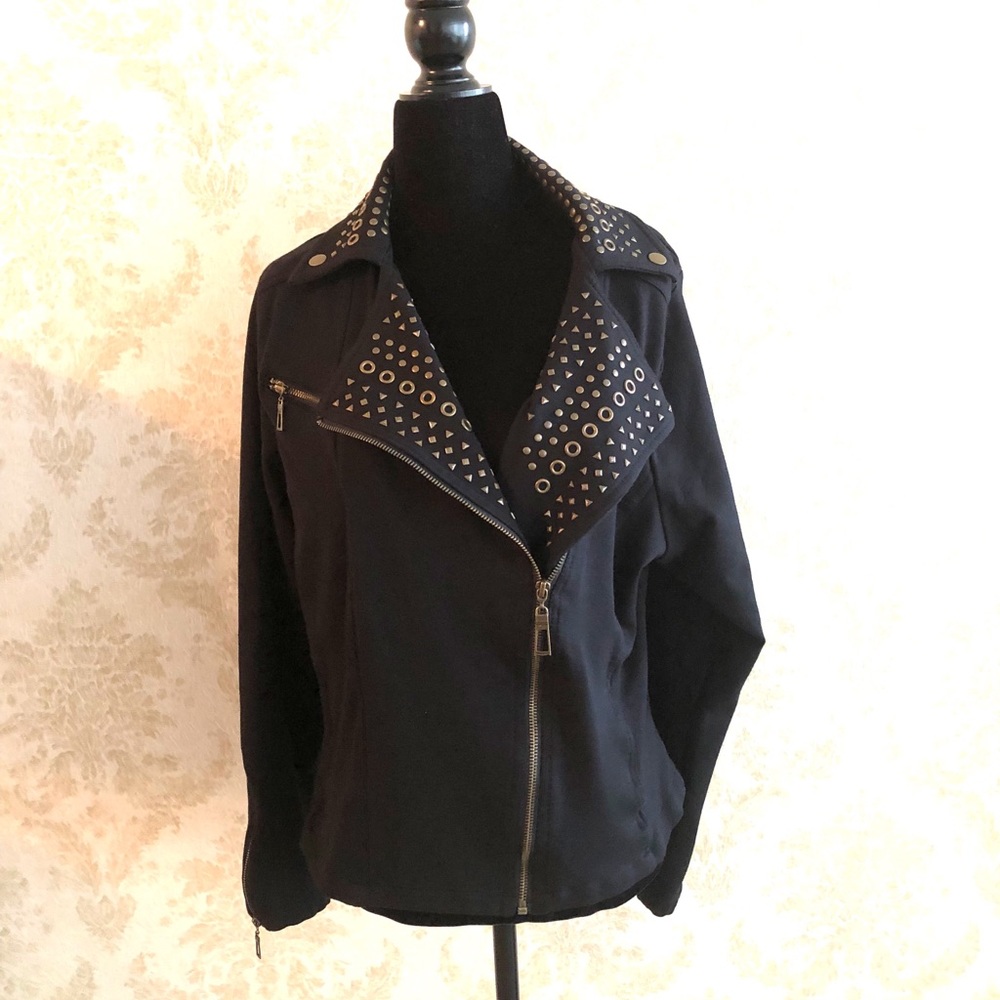 Ashley Stewart moto style jacket
